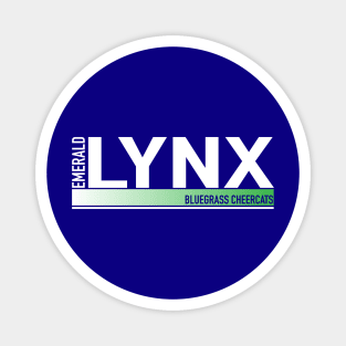 Emerald Lynx - Athletic Style Magnet